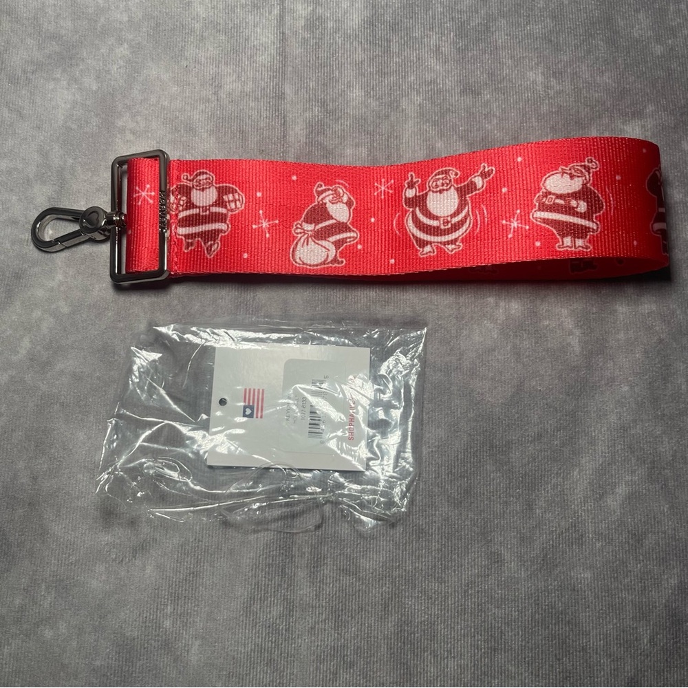Harvey’s seatbelt santa Holly Jolly 5P CNG keychain - new open package